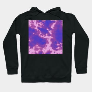 High contrast tie dye pattern Hoodie